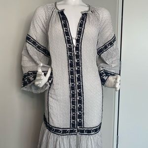 Free people embroidered dress size L